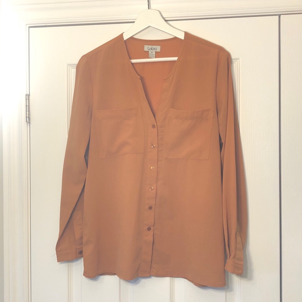 Lolita tan blouse